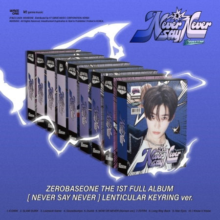 Zerobaseone - Never say never (accessoires)