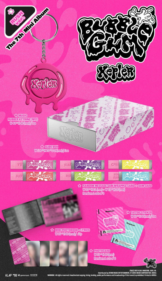 Kep1er - Bubble gum (accessoires)