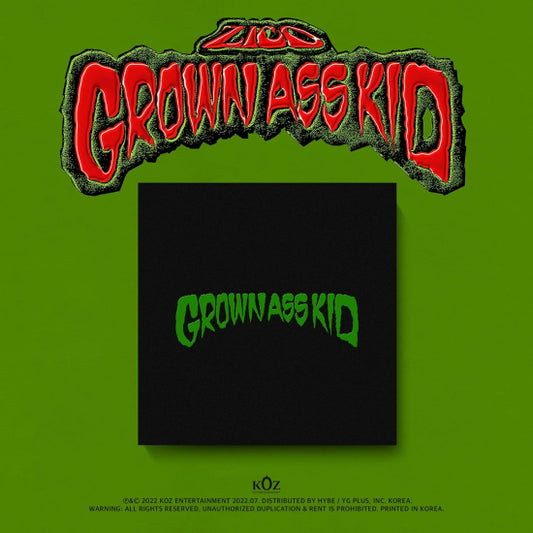 Zico - Grown ass kid (CD Nieuw)
