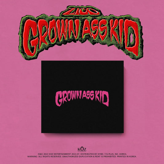Zico - Grown ass kid (CD Nieuw)
