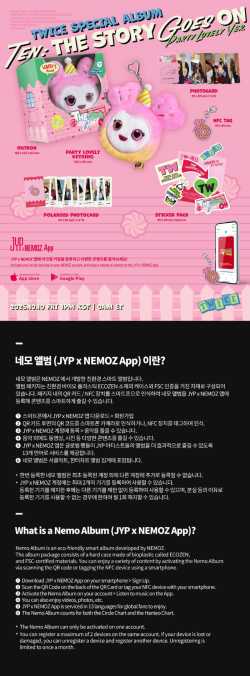 Twice - Ten: the story goes on (accessoires)