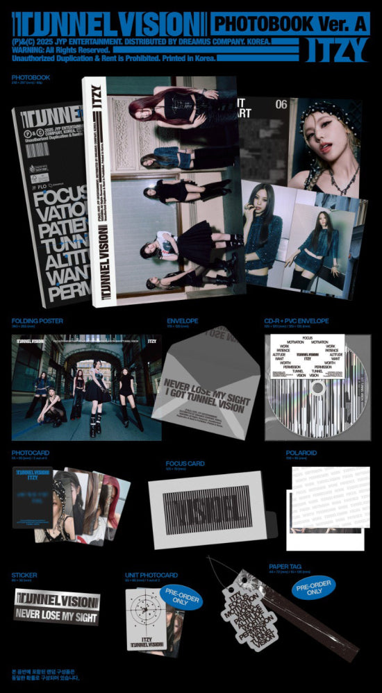 Itzy - Tunnel Vision (Photobook Version) (CD Nieuw)