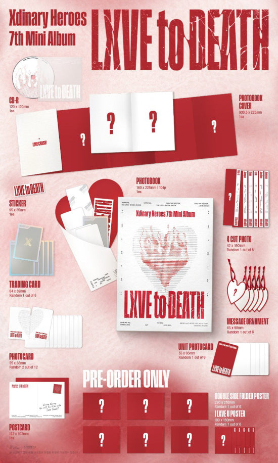 Xdinary Heroes - Lxve to death (CD Nieuw)