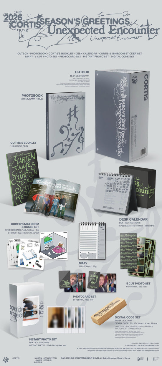 Cortis =calendar= - Season's greetings - cortis (accessoires)