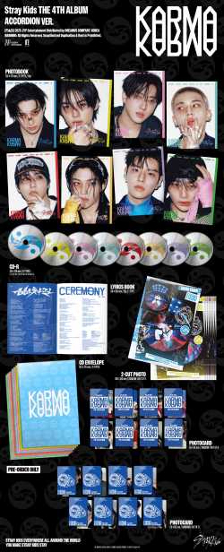 Stray Kids - Karma (Member version CD Nieuw)