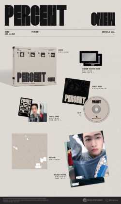 Onew - Percent (CD Nieuw)