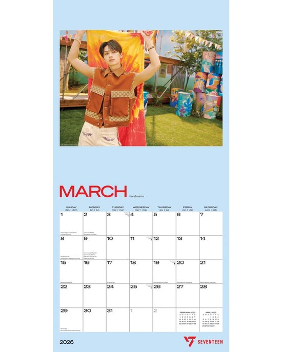 Seventeen =calendar= - Seventeen official calendar (Merchandise)