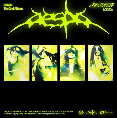 Aespa - Lemonade (ACID Ver.) (4-Version SET) (CD Nieuw)