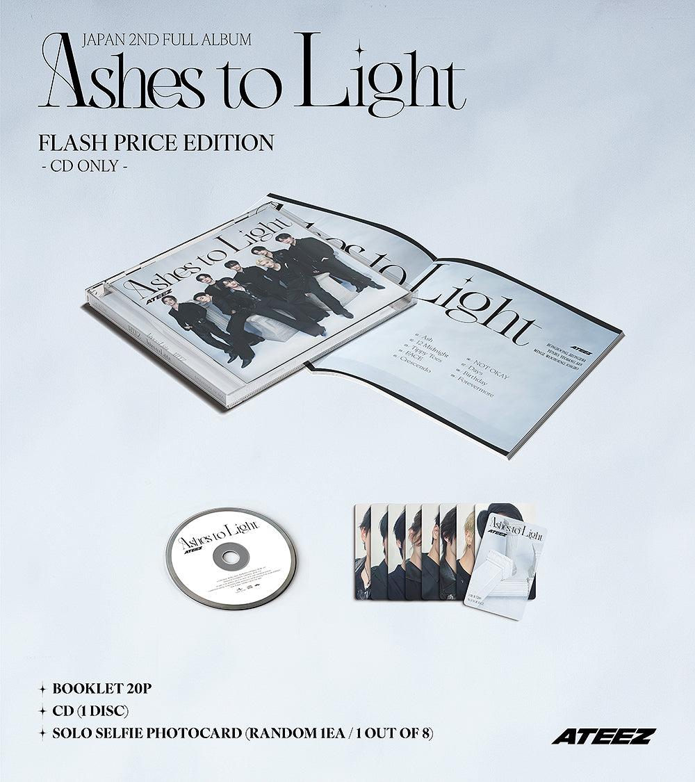 Ateez - Ashes to light (CD Nieuw)