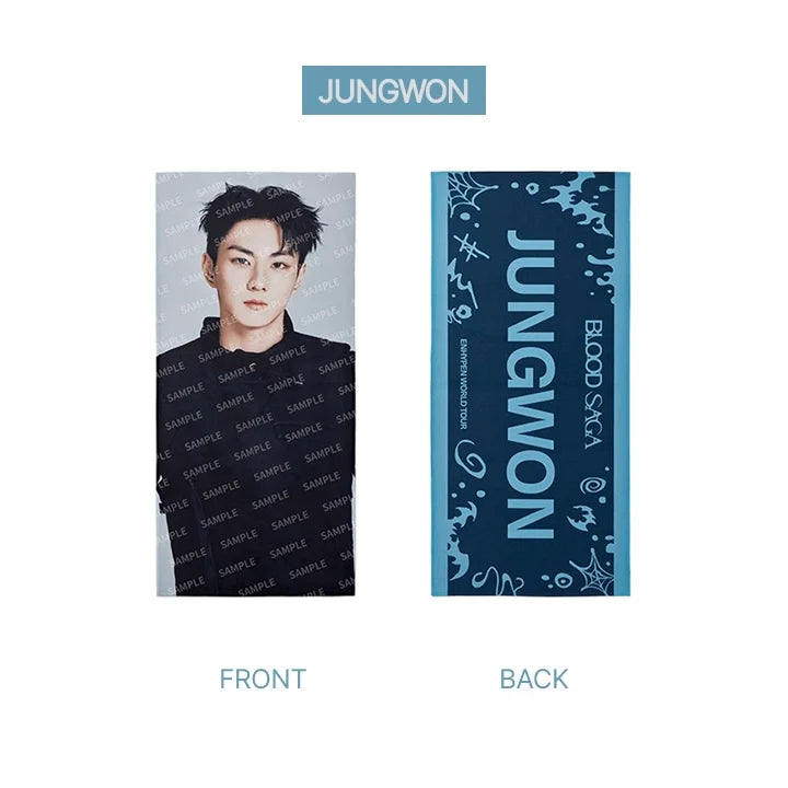 Enhypen - Blood Saga (JUNGWON) - Photo Slogan Blue (Merchandise)