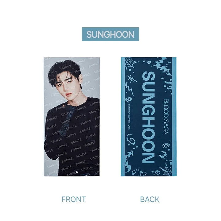 Enhypen - Blood Saga (SUNGHOON) -  Photo Slogan Blue (Merchandise)