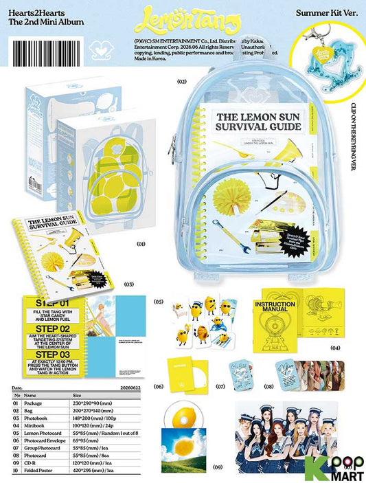 Hearts2hearts - Lemon tang (CD Nieuw)