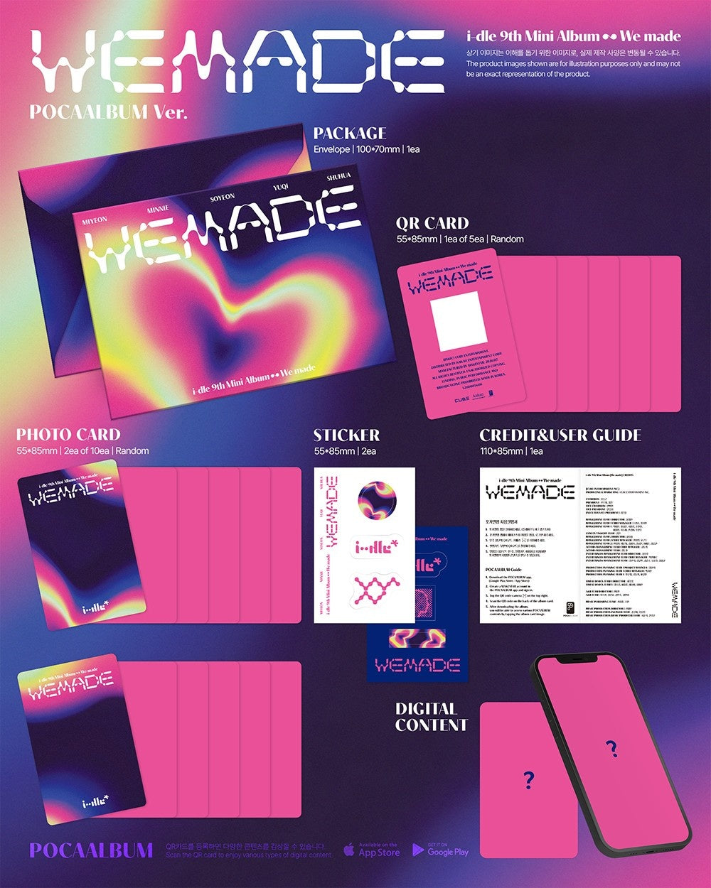 I -dle - We made (accessoires)