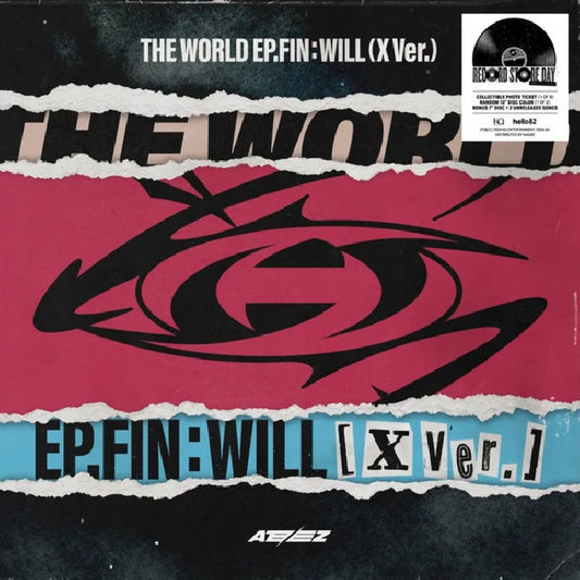 Ateez - World ep.fin : will (KPOP RSD LP Nieuw)