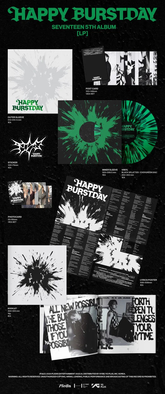 Seventeen - Happy burstday (LP Nieuw)
