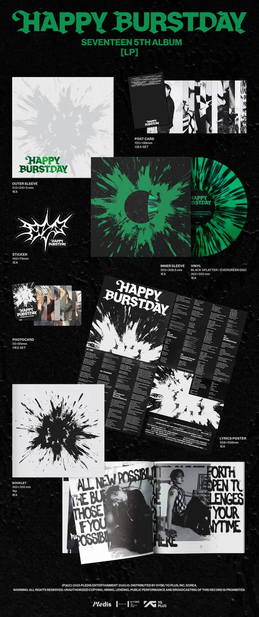 Seventeen - Happy burstday (LP Nieuw)