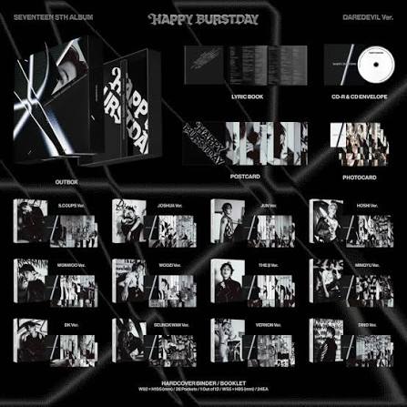 Seventeen - Happy burstday (CD Nieuw)
