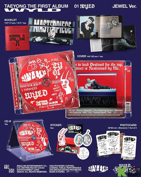 Taeyong (nct) - Wyld (CD Nieuw)