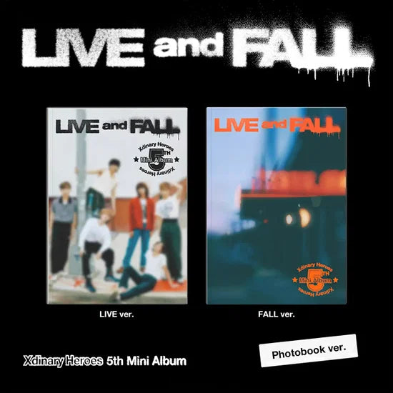 Xdinary Heroes - Live and fall (CD Nieuw)
